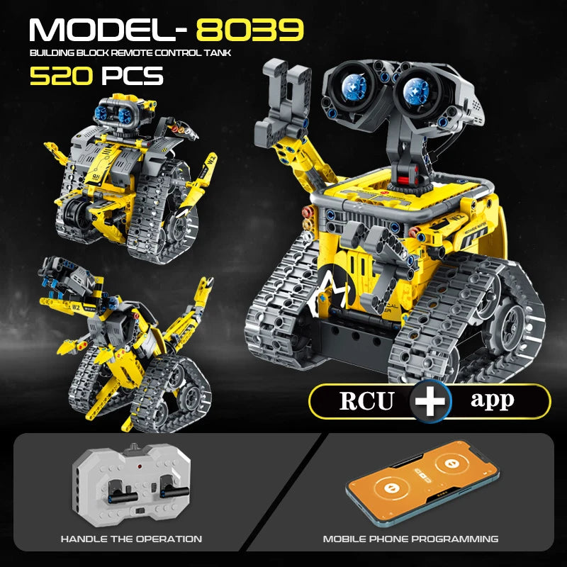 RoboConstruct™ 3-in-1 Remote Control Build Set