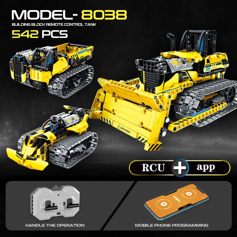 RoboConstruct™ 3-in-1 Remote Control Build Set