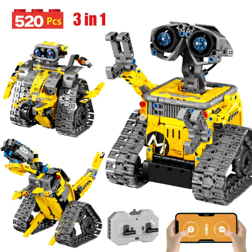 RoboConstruct™ 3-in-1 Remote Control Build Set