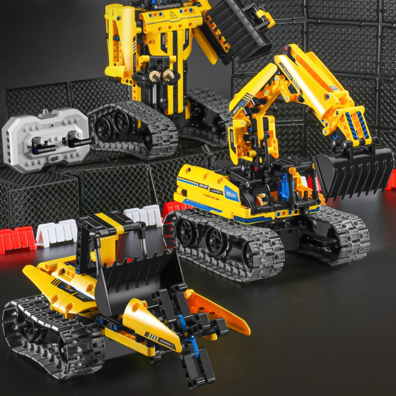 RoboConstruct™ 3-in-1 Remote Control Build Set
