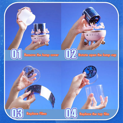 StarryDream™ 12-Theme Night Light Projector