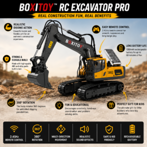 BOXITOY™ RC Excavator Pro
